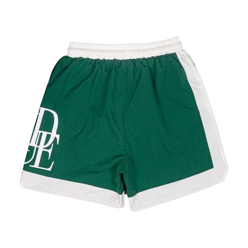 Rhude Summer New Color-Plaid Big Logo Print Short Pants