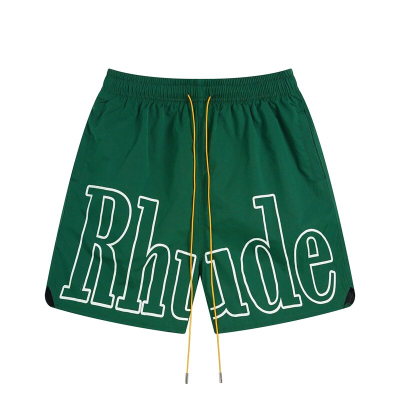 Rhude Classic letter print shorts