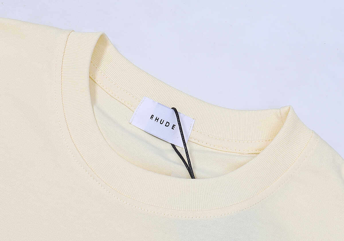 Rhude Mont-Blanc Hotel Commemorative Couple T-shirt