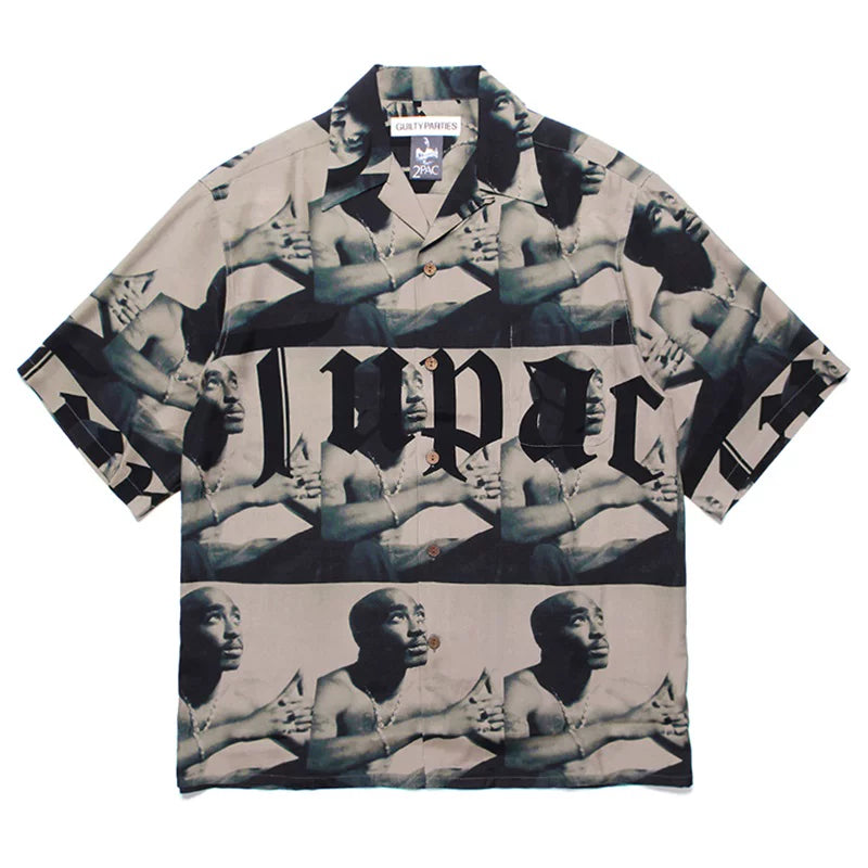 WACKO MARIA x Moriyama Avenue Photo Graphic Camp Shirt