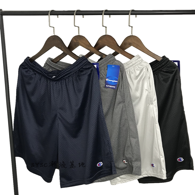 Champion Inspired Unisex Athletic Mesh Relaxed Fit Shorts