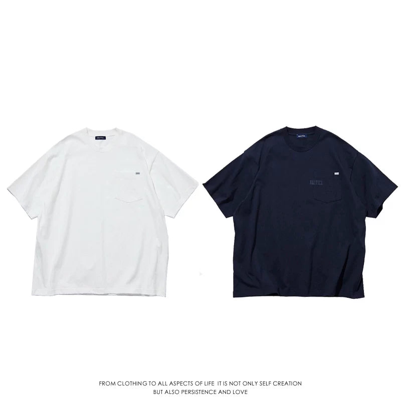 Nautica Hasegawa Style Heavyweight Cotton Pocket Tee