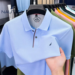 NAUTICA Casual Multi Color Short Sleeve Shirt