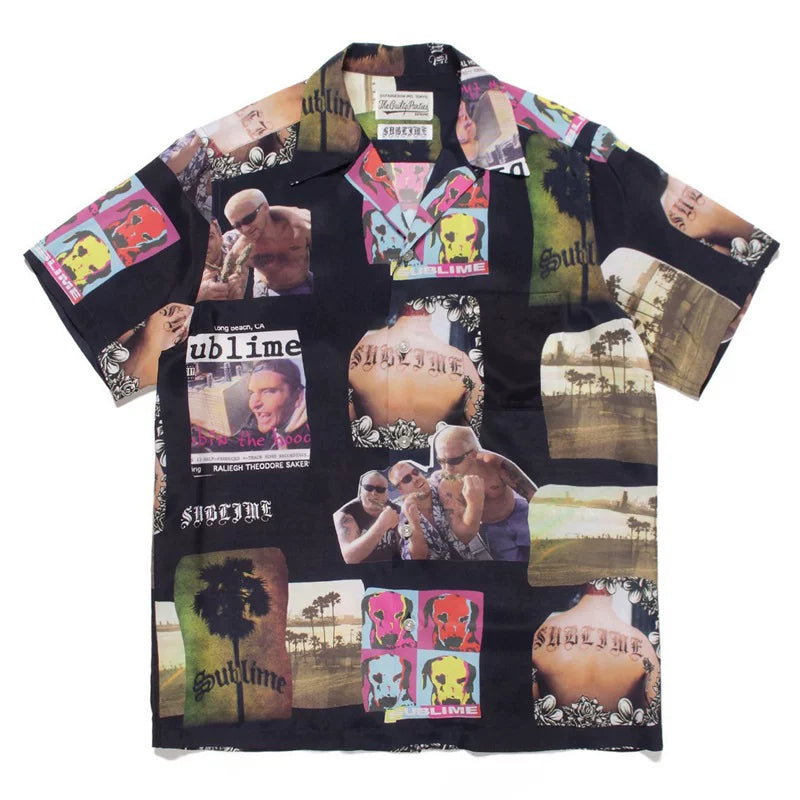 WACKOMARIA 7th Neckface Graffiti Hawaiian Shirt