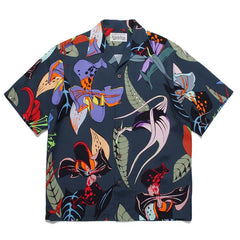 WACKO MARIA Basquiat Graphic Cuban Collar Shirt