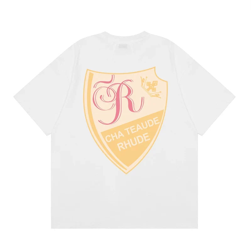 RHUDE High Street Oversized Graphic Pure Cotton T-Shirt