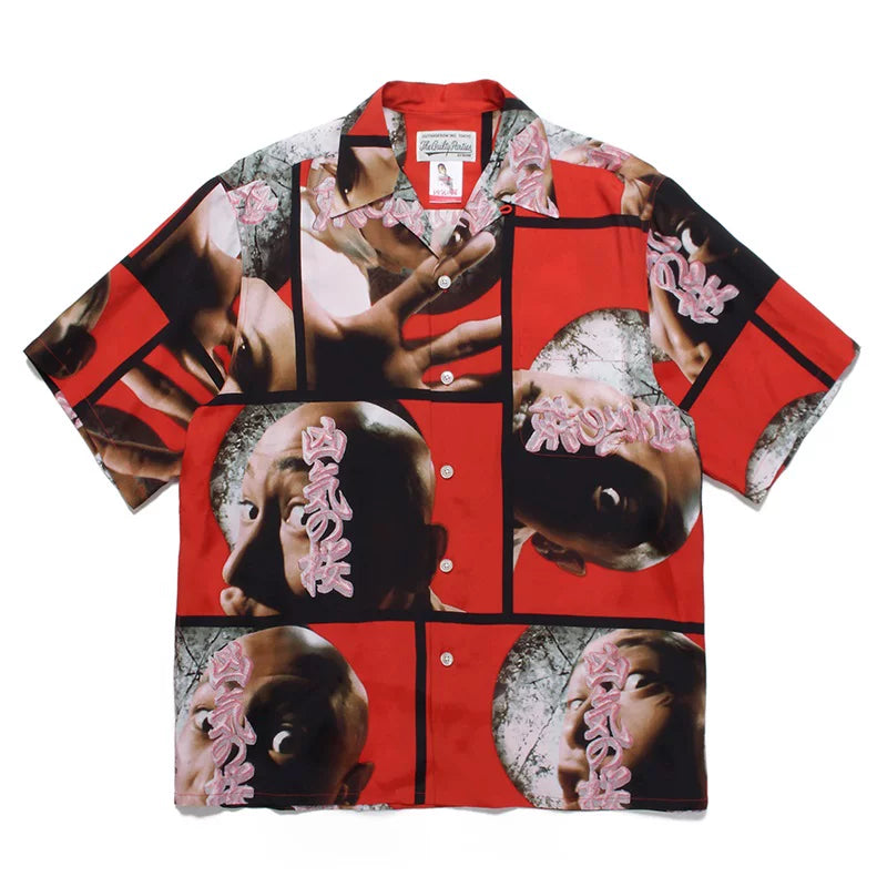 WACKO MARIA tyle Anime Cyberpunk Hawaiian Shirt