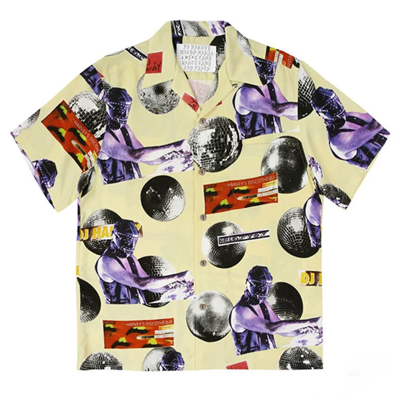 WACKO MARIA Style DJ Harvey Tour Hawaiian Shirt