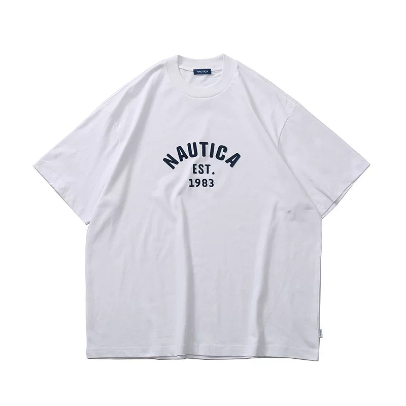 Madness Style Heavyweight Cotton Embroidered Casual Tee