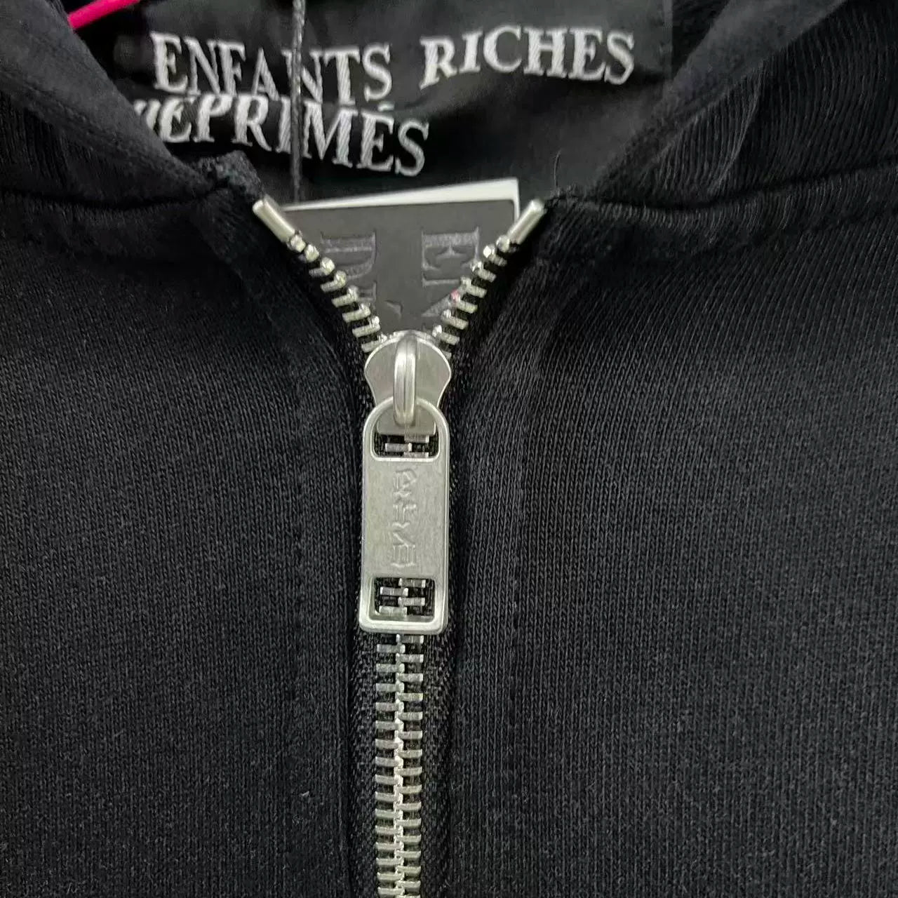 ERD Vintage Portrait Graphic Loose Zip Up Hoodie