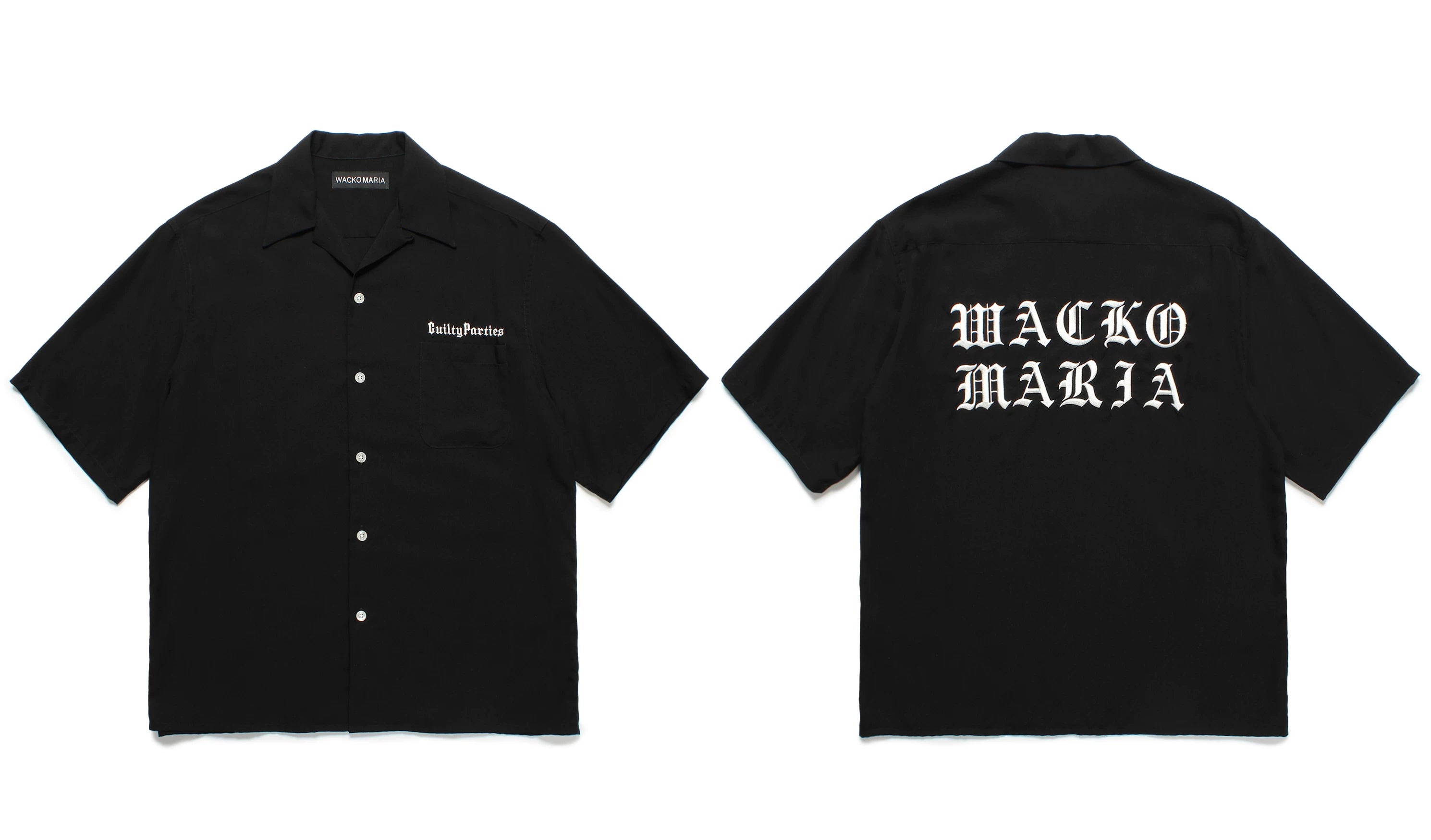 WACKO MARIA Japanese Style Casual Graphic Shirt