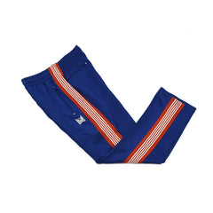 Needles Inspired Butterfly Embroidery Striped Straight Track Pants