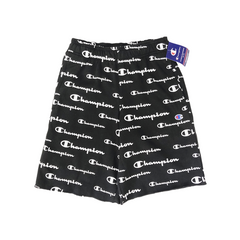 Champion Style Script Logo All Over Print Shorts