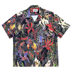 WACKO MARIA Style Vampire Horror Hawaiian Shirt