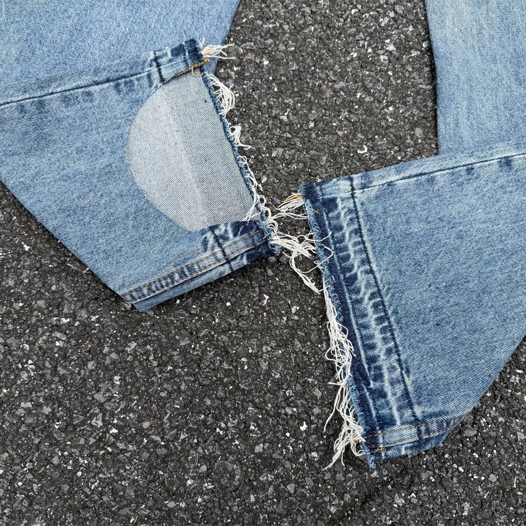 Erd's melancholic Rich Second Generation Unisex Anti Deformation Flare Pants