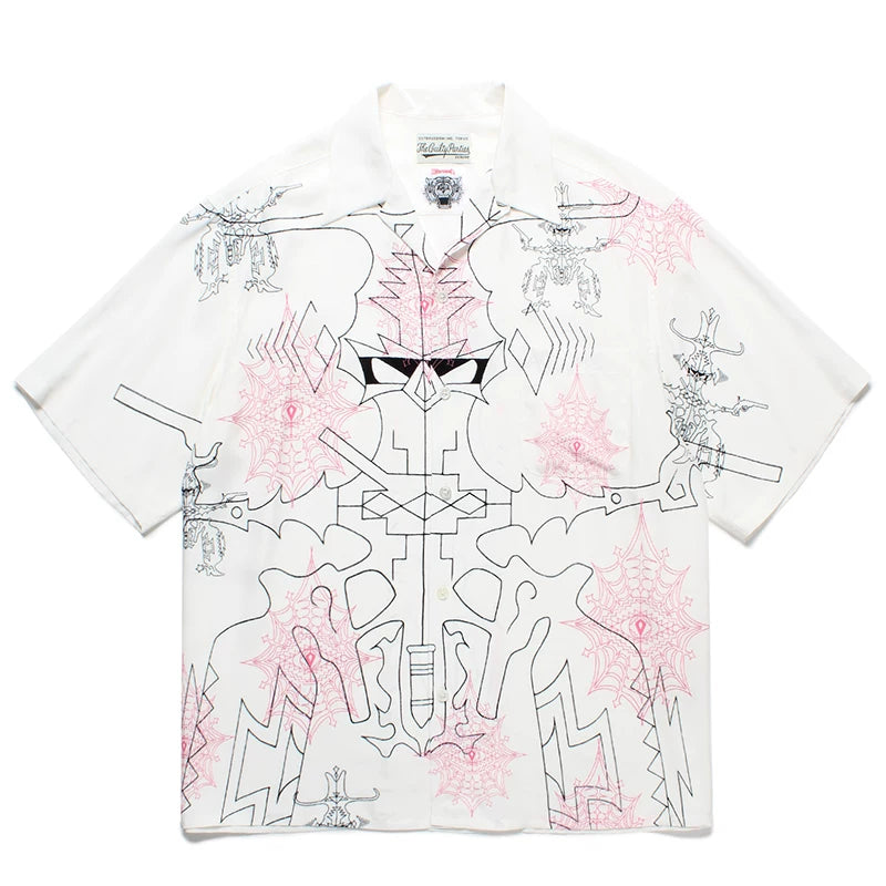 WACKO MARIA Japanese Style Casual Graphic Shirt