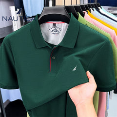 NAUTICA Casual Multi Color Short Sleeve Shirt