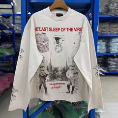 ENFANTS RICHES DEPRIMES Cement White Loose Long Tee