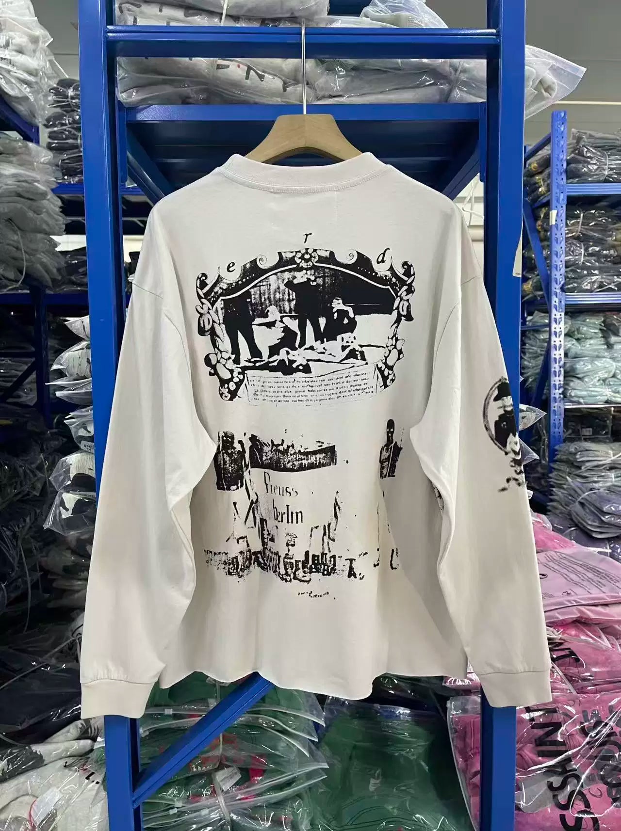 ERD Inspired Court Of Devil Graphic Longsleeve Tee