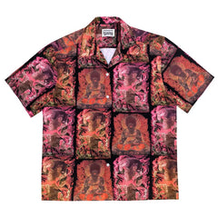 WACKO MARIA Style Vampire Horror Hawaiian Shirt