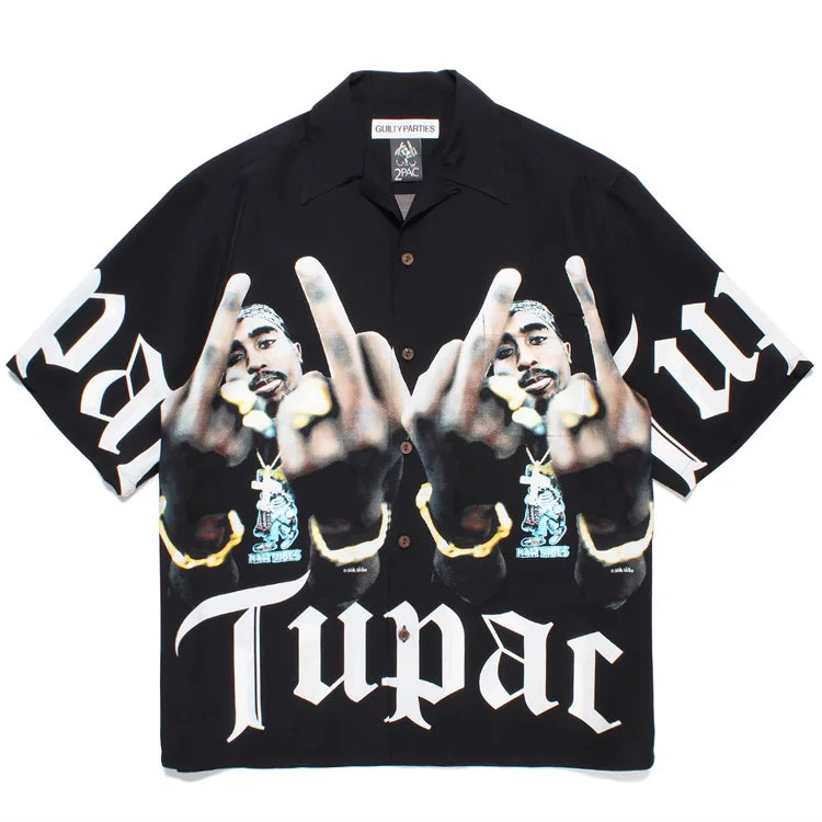 WACKO MARIA tyle Anime Cyberpunk Hawaiian Shirt