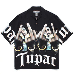 WACKO MARIA tyle Anime Cyberpunk Hawaiian Shirt