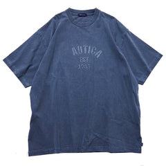 Nautica Style Vintage Wash Heavyweight Embroidery Tee