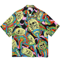 WACKO MARIA Palm Tree Sailing Boat Hawaiian Shirt