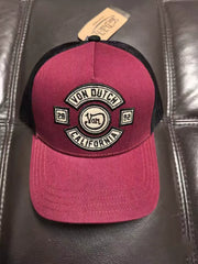 Von Dutch  Retro American Embroidery Mesh Trucker Hat