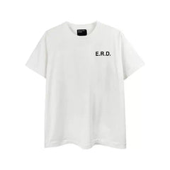 ERD Vintage Distressed A Public Apology White T-Shirt