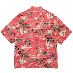 WACKO MARIA Palm Tree Sailing Boat Hawaiian Shirt