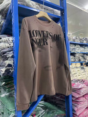 ERD Inspired Flowers Of Anger Khaki Longsleeve Tee