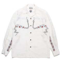 WACKO MARIA World Peace Long Sleeve Rayon Shirt
