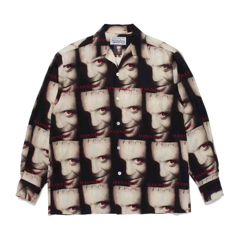 WACKO MARIA Tim Lehi Dragon Skull Long Shirt