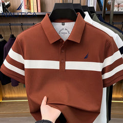 Nautica Techwear Polo Shirt Organic Cotton Active Tee