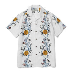 WACKO MARIA Palm Tree Sailing Boat Hawaiian Shirt