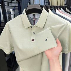 Nautica Style Pique Cotton Cooling Breathable Polo