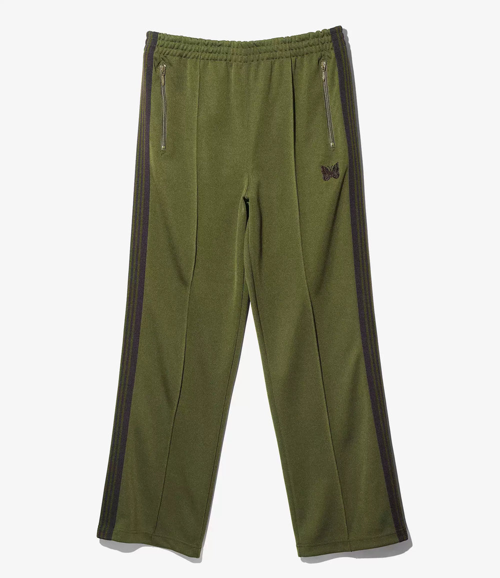 Needles Style Vintage Butterfly Embroidery Striped Track Pants