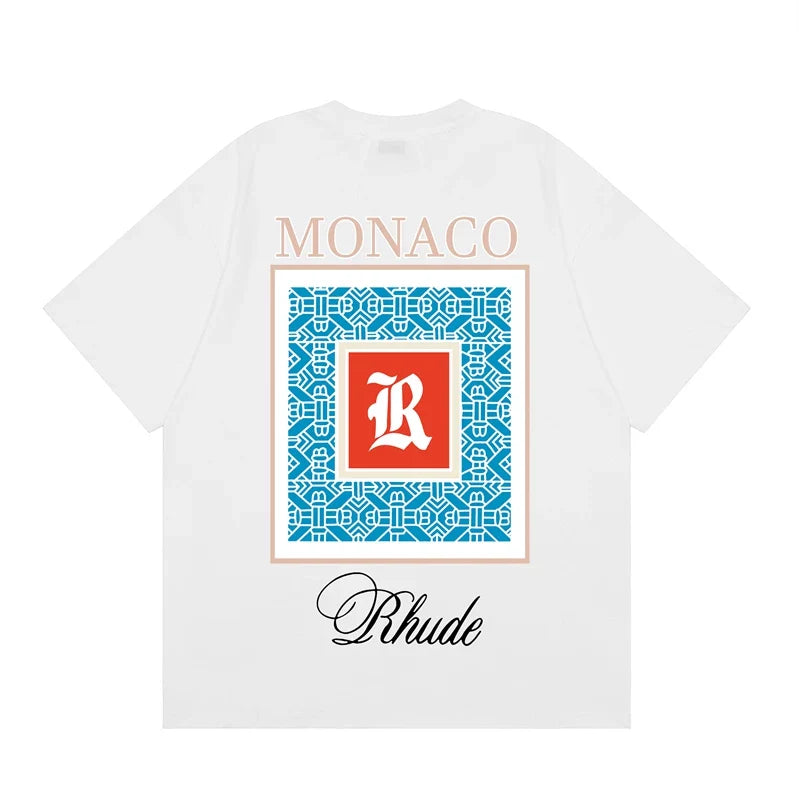 RHUDE High Street Oversized Graphic Pure Cotton T-Shirt
