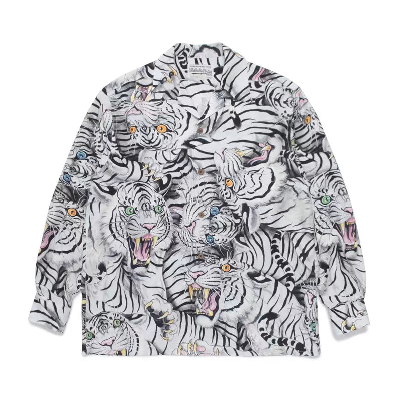 WACKO MARIA Tim Lehi Dragon Skull Long Shirt