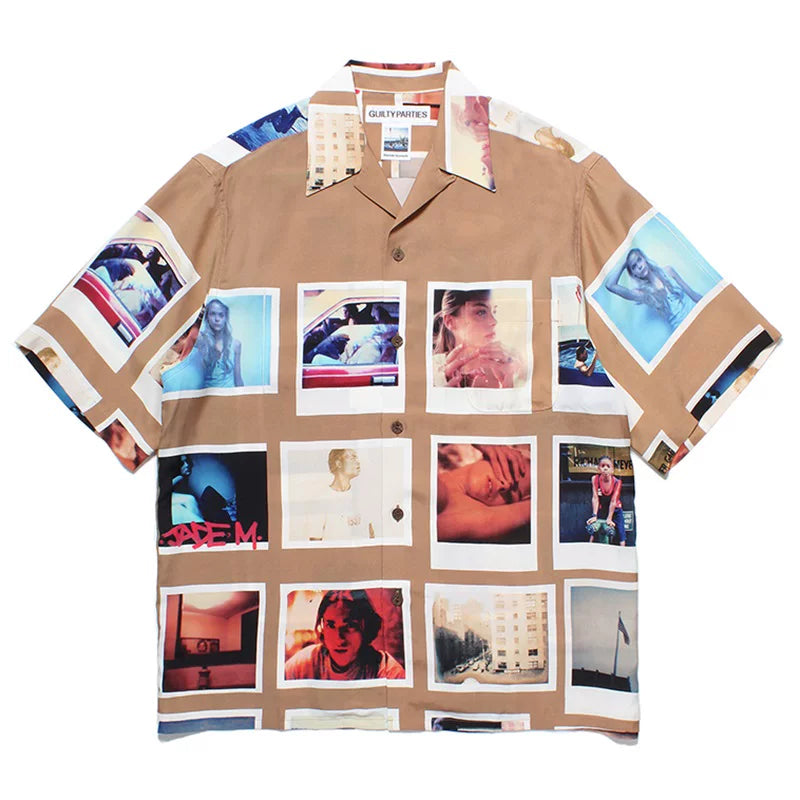 WACKO MARIA x Moriyama Avenue Photo Graphic Camp Shirt