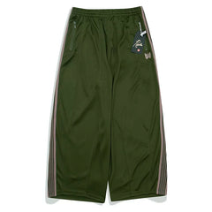Needles Style Hip Hop Butterfly Embroidered Track Pants