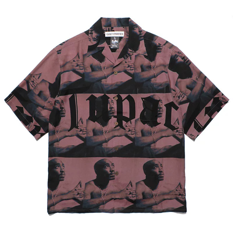 WACKO MARIA x Moriyama Avenue Photo Graphic Camp Shirt