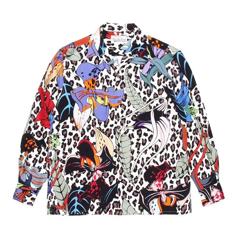 WACKO MARIA Tim Lehi Dragon Skull Long Shirt