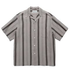 WACKO MARIA Check Stripe Rayon Hawaiian Shirt