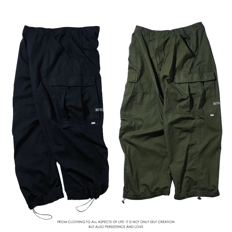 Nautica Cotton Multi Pocket Japanese Workwear Pants
