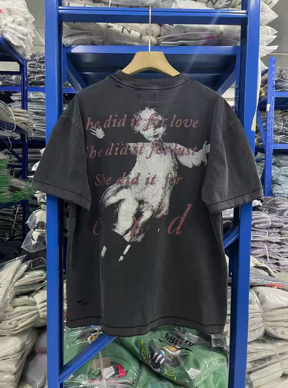 ERD's melancholic High Street Alphabet Printed Rock Tee