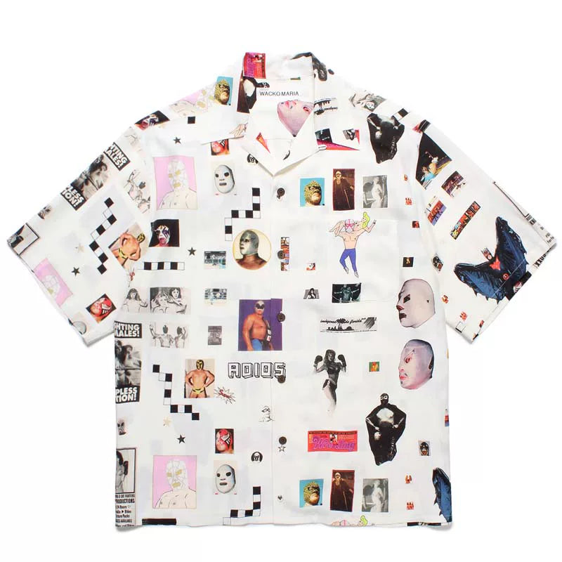 WACKO MARIA x 25ss  Batman Movie Hawaiian Shirt