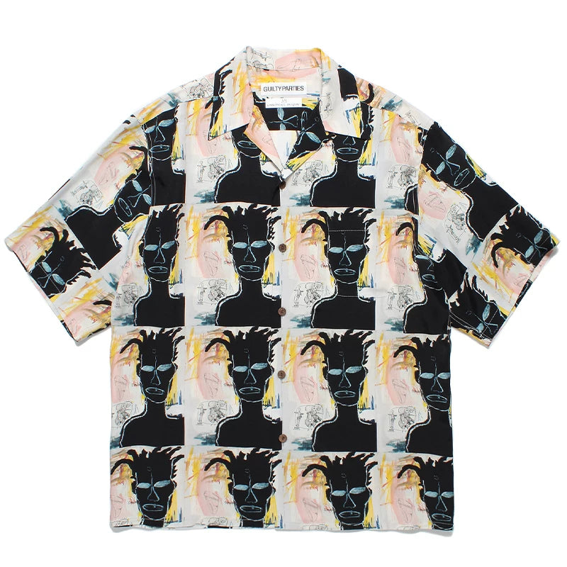 WACKO MARIA Palm Tree Sailing Boat Hawaiian Shirt