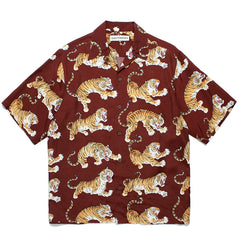 WACKO MARIA Palm Tree Sailing Boat Hawaiian Shirt